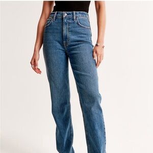 Abercrombie and Fitch 90’s straight ultra highrise